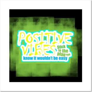 Positive Vibes Posters and Art